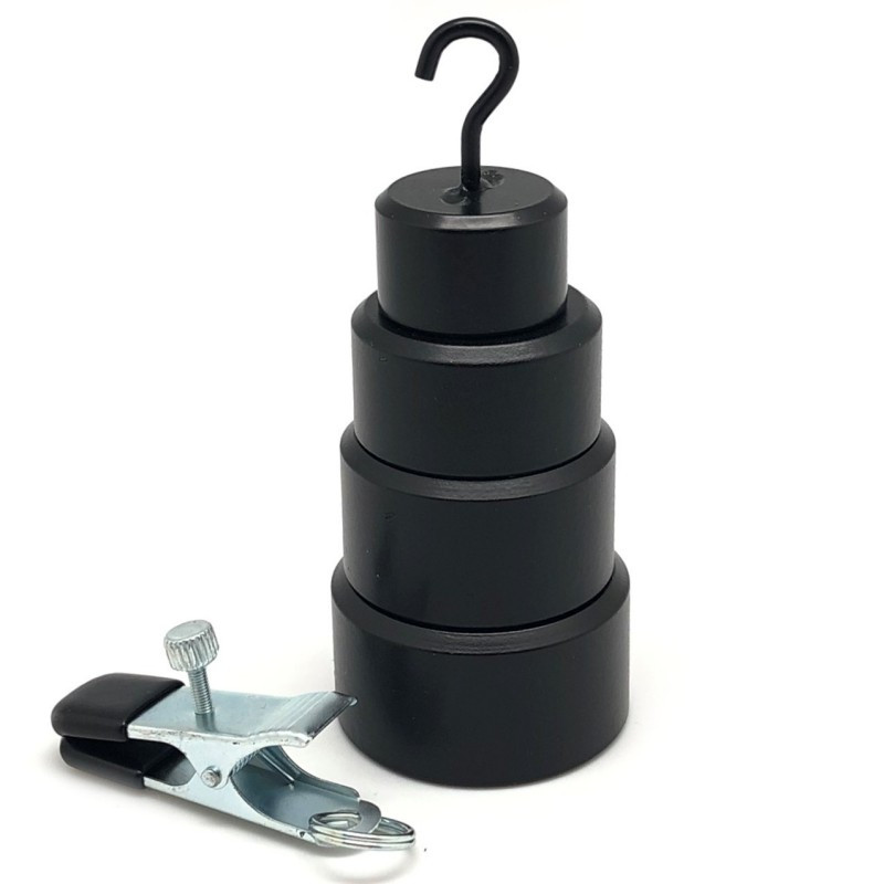 The Red Set de Poids pour Seins / Ballstretcher 1000g:  100g / 200g / 300g / 400g